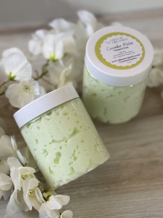 Cucumber Melon Whipped Soap